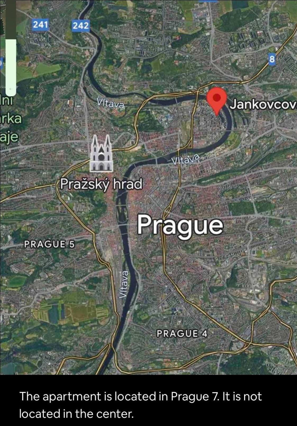 Modern Studio In Prague 7 Exteriör bild